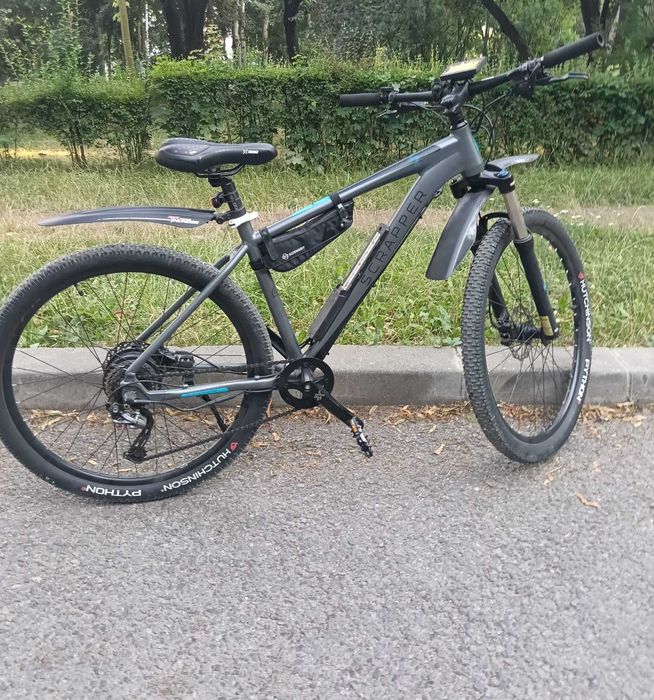 Bicicletă Electrică MTB Scrapper EXC, Roți 29, Frâne pe Disc