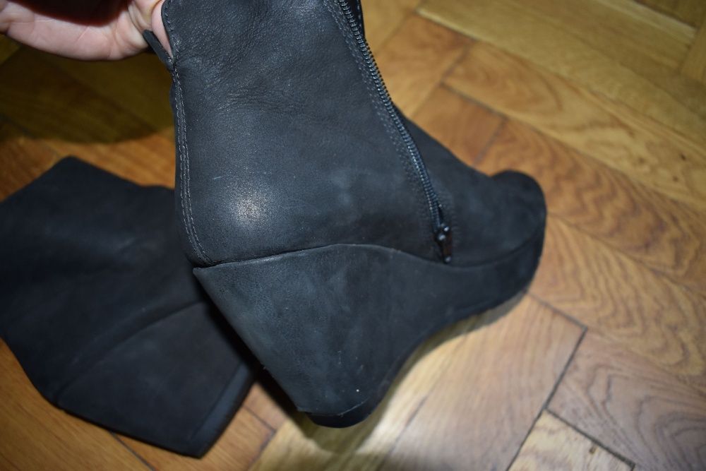 Botine dama din piele naturala Vagabond