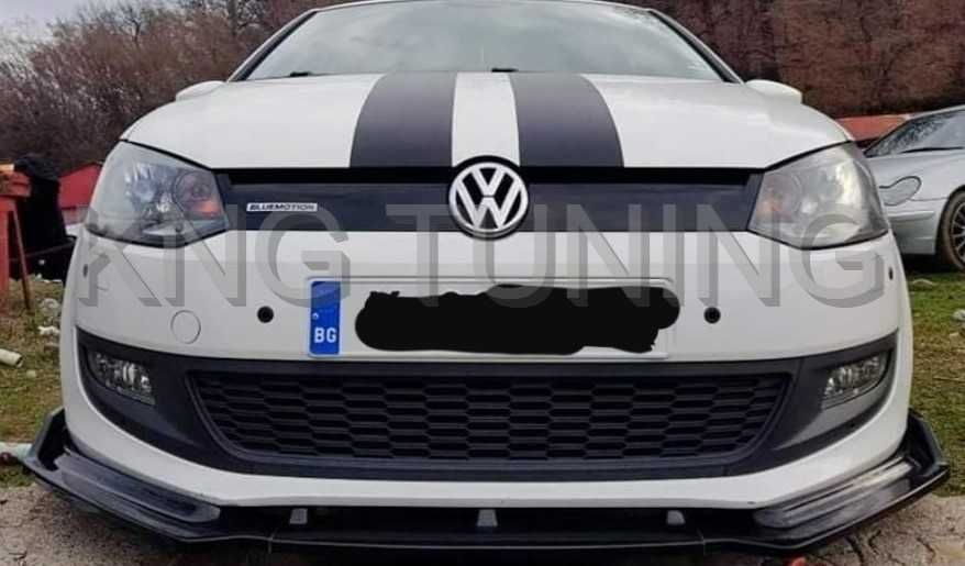 Универсален поло мк 5 преден лип спойлер / vw polo mk5 lip spoiler