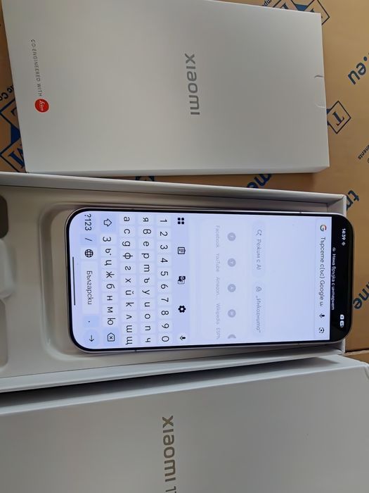 Чисто нови Xiaomi 17 PRO Max16/1000GB с двоен селфи дисплей,