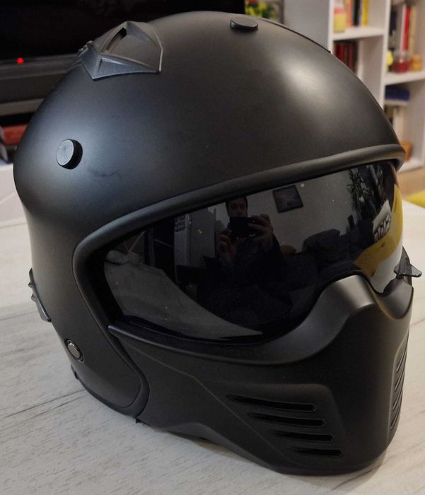 Мото каска Vito Helmets (С свалящ се подбрадник / маска) - Размер L / 59 см