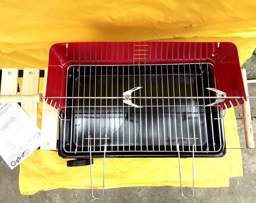 GRĂTAR 84x43x85 Cm cu Roti si Spatii depozitare NOU + BONUS - 130 Lei