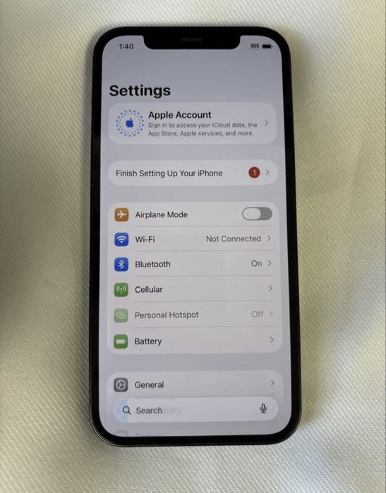 Vand Iphone 12 Black