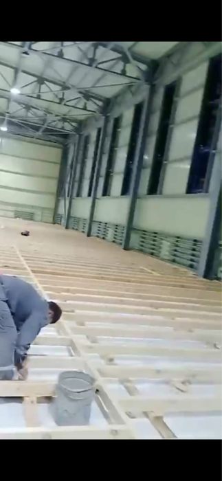 Шлифовка паркета