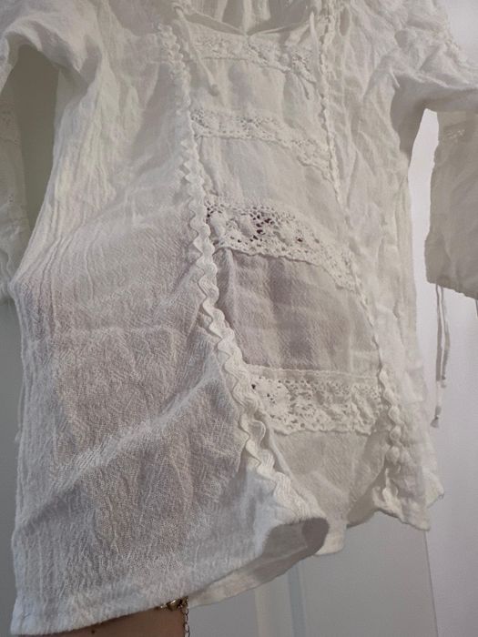 Bluza alba de vara