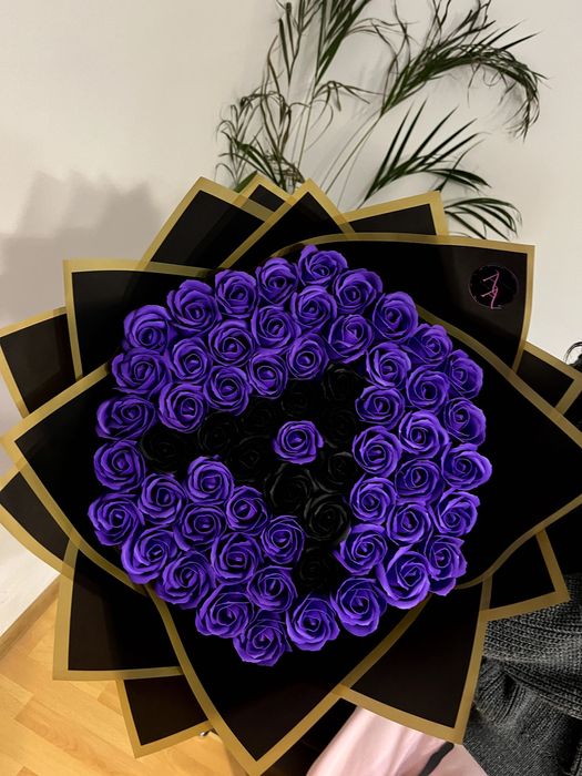 Buchet trandafiri săpun/ cadou valentine s day/ model personalizat