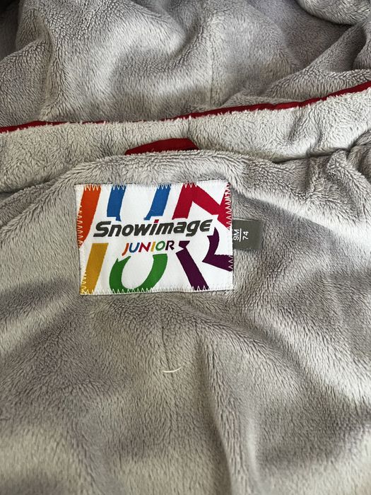 Зимний комбинезон 6-9 месяцев