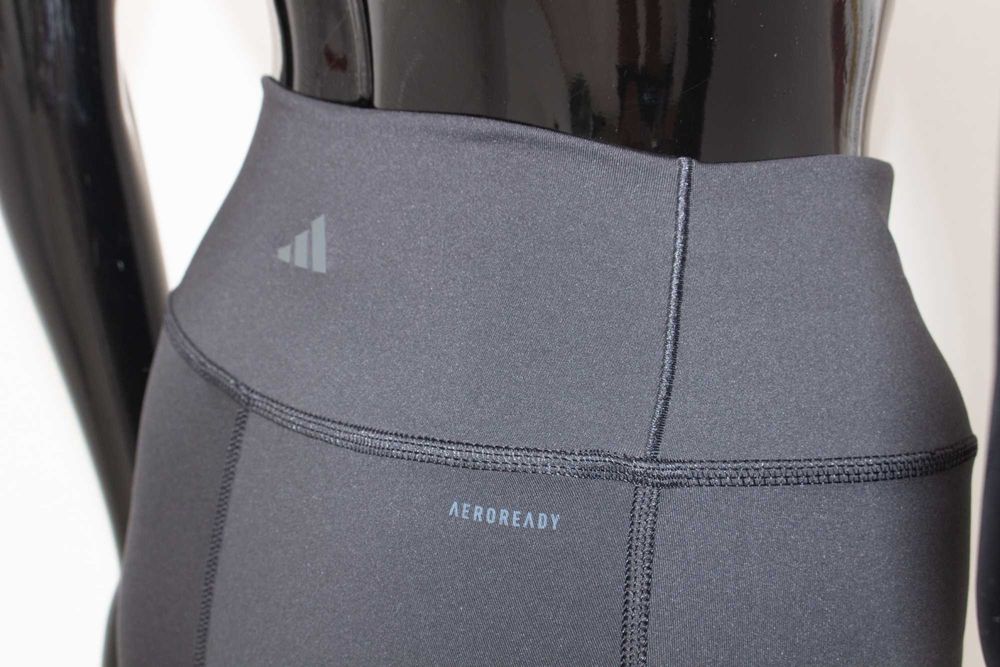 Adidas дамски оригинален клин черен висока талия за фитнес М