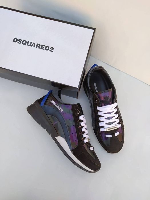 Мъжки маратонки естествена кожа Dsquared
