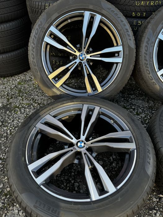 Алуминиеви джанти с гуми за БМВ МХ7 (BMW MX7), 21 цола, 5х112, 4 броя