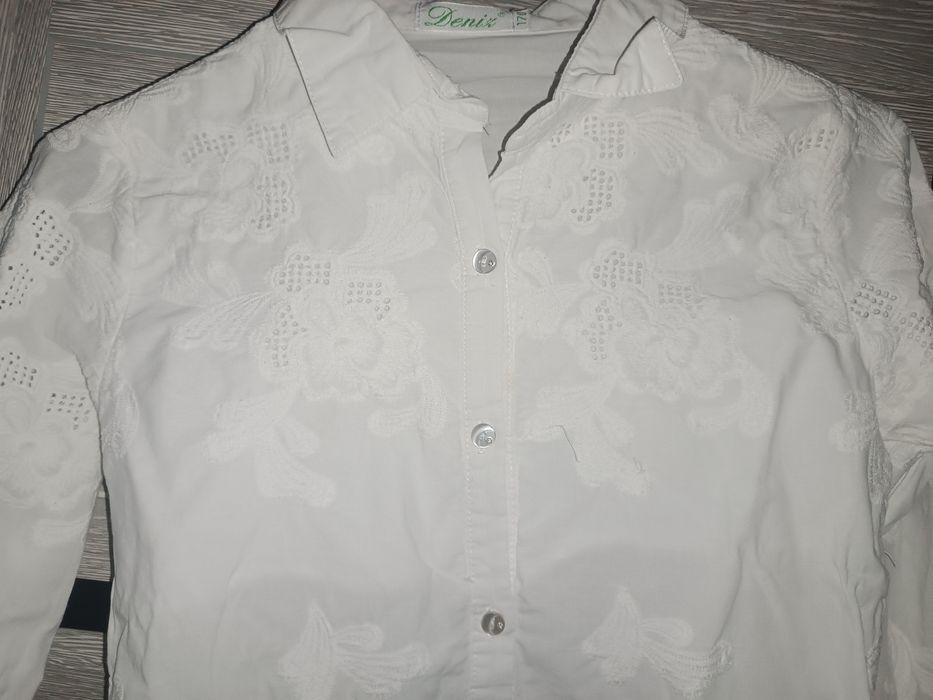 Школьная блузка х/б