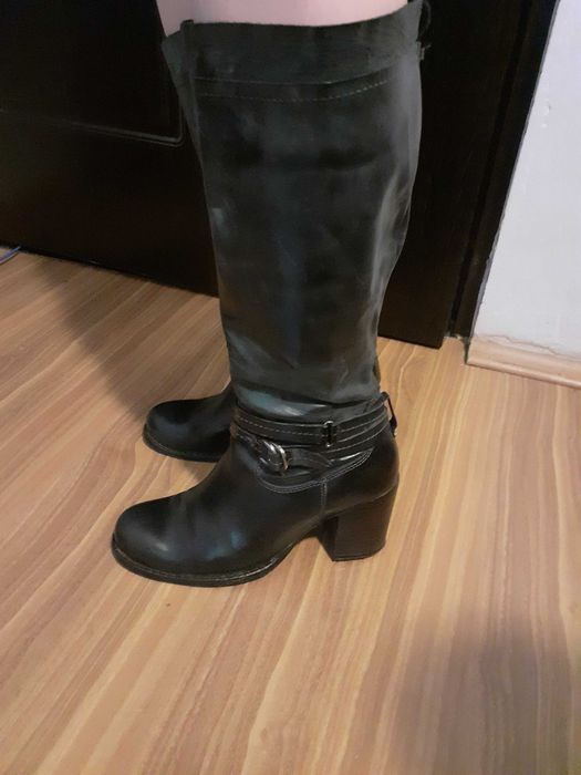 Cizme piele naturala 100%_38/il passo