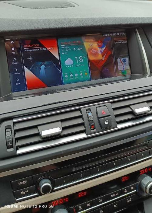 Navigatie BMW Seria 5 F10 F11 ( 2010 -2017 ) 6GB Camera Marsarier