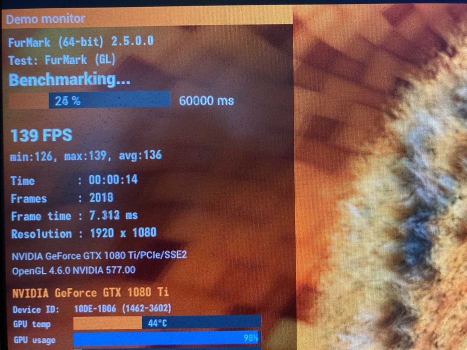 MSI GeForce GTX 1080TI Gaming X 11 GB / 1683 MHz / GPU