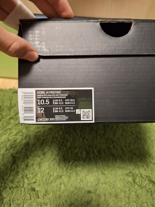 Nike kobe grinch 2020 44.5
