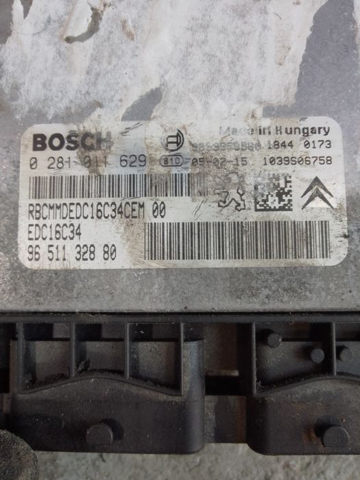 Calculator motor Citroen Peugeot 1.6hdi 0281011629