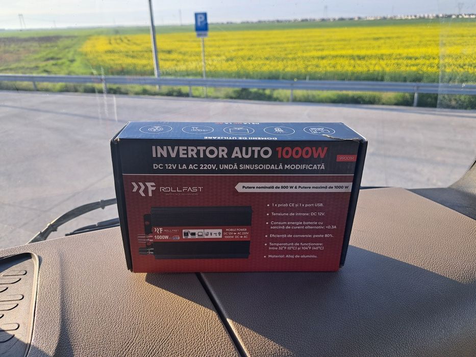Vand/schimb invertor auto 1000w nou