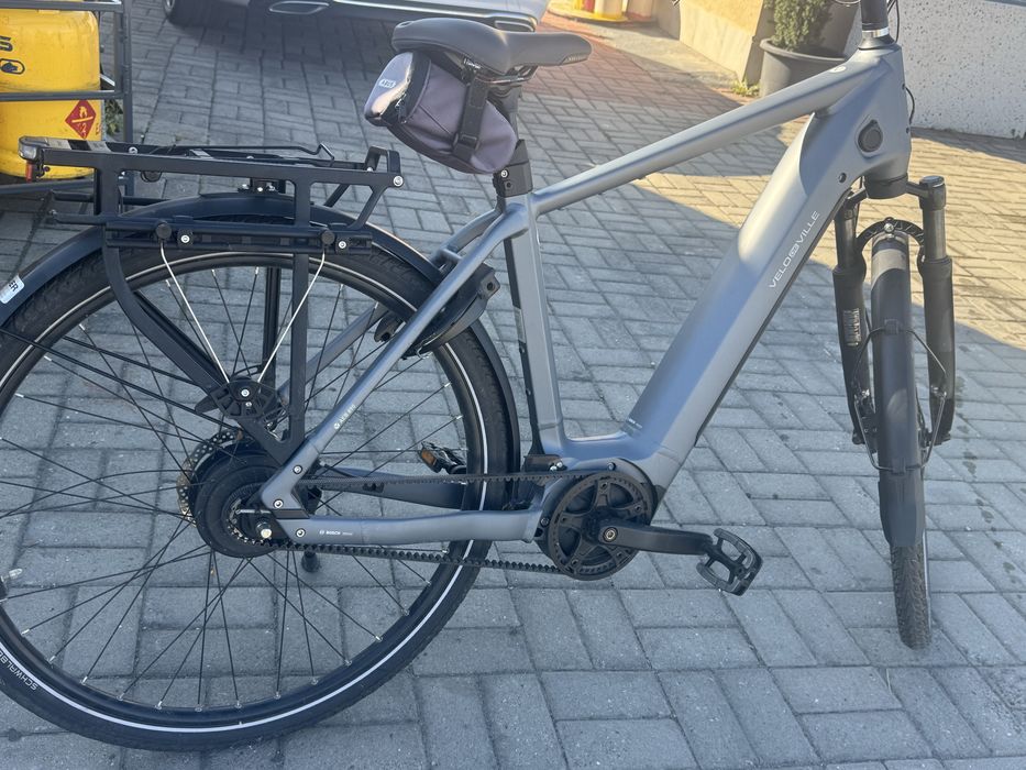 E-Bike Premium Velo de Ville – Motor Bosch Performance Line (Smart System) – Transmisie Curea
