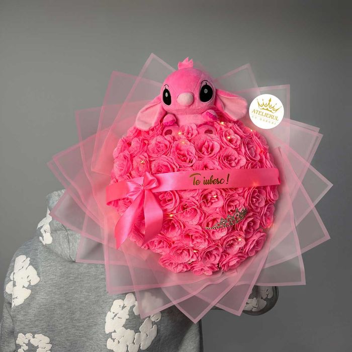 Buchete de trandafiri din sapun&Buchete cu Stitch