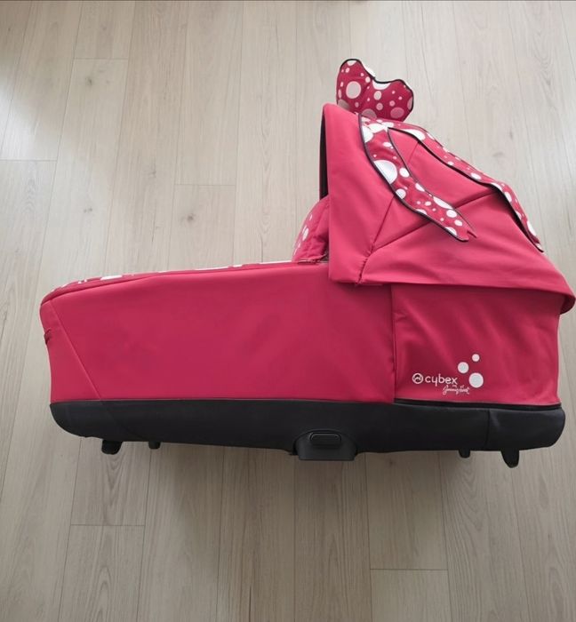 Cybex Priam Platinum Jeremy Scott Petticoat Red – пълен комплект детска количка