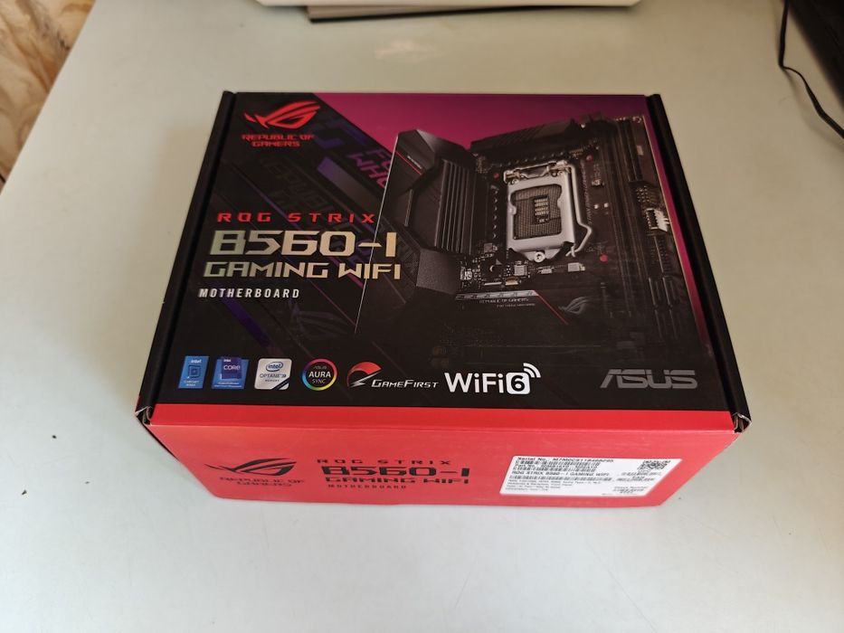 Нерабочая мат. Плата ROG STRIX B560-I + i511400F