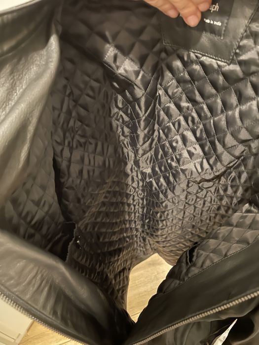 Geaca de piele naturala moderna Xl marca Autograph