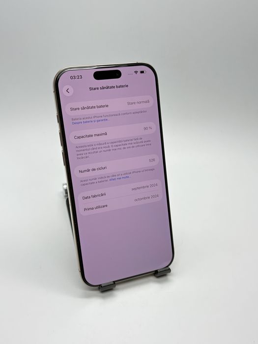 iPhone 16 PRO MAX - 256Gb Dessert / STARE 10/10 + Garantie