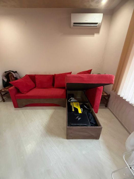 Диван с 2ракли и опция сън