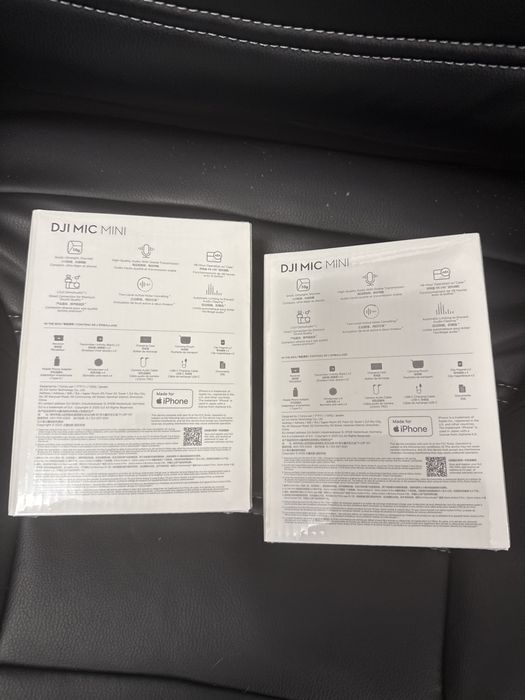 Microfon wireless dji mic mini 2 tx 1rx + charging case sigilat