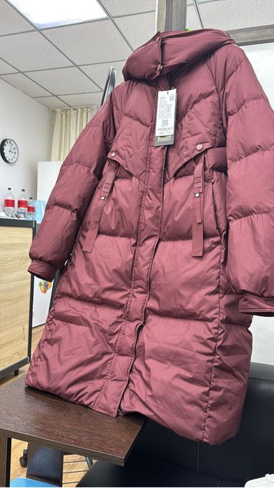 Пуховик новый с этикеткой XL