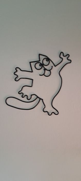 Панно из металла.