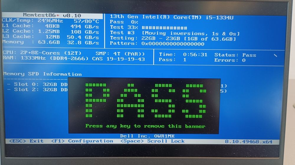 64GB (2x32GB) DDR4 RAM 2666Mhz SODIMM за лаптоп