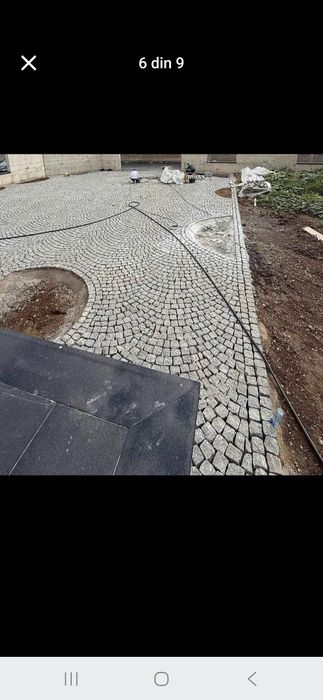 Vând piatră cubică naturală și montez