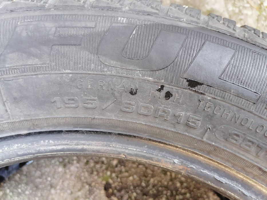 195/60/15 2бр.Fulda Зимни гуми