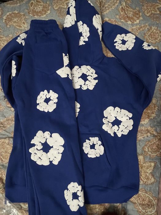 Denim tears синий цвет