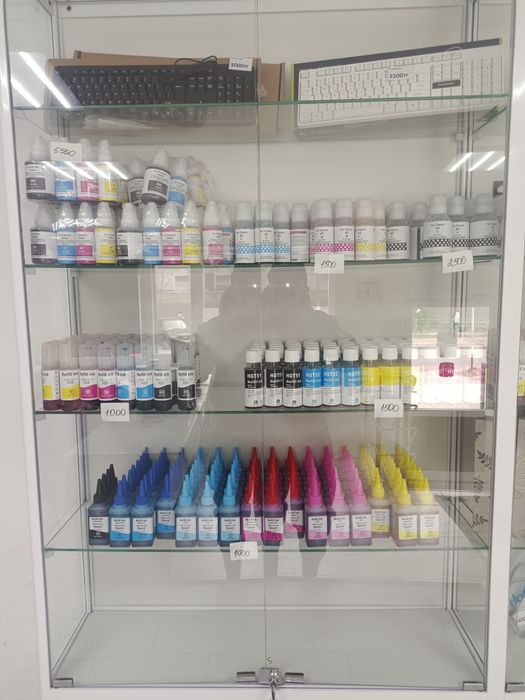 Продам краски для принтера чернила  фотобумагатонер