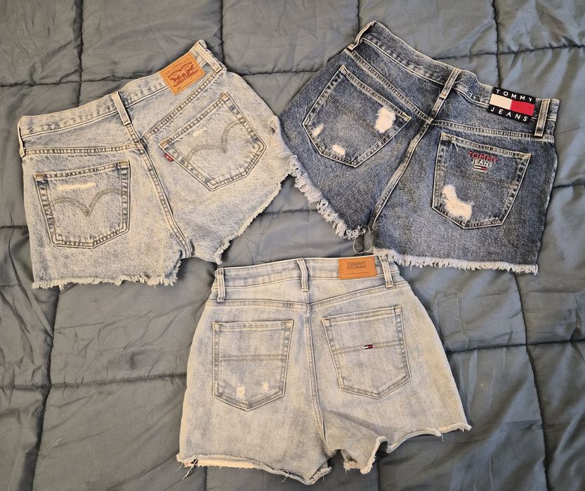 Alexander Wang, Tommy Hilfiger, Levis, Pause къси панталонки