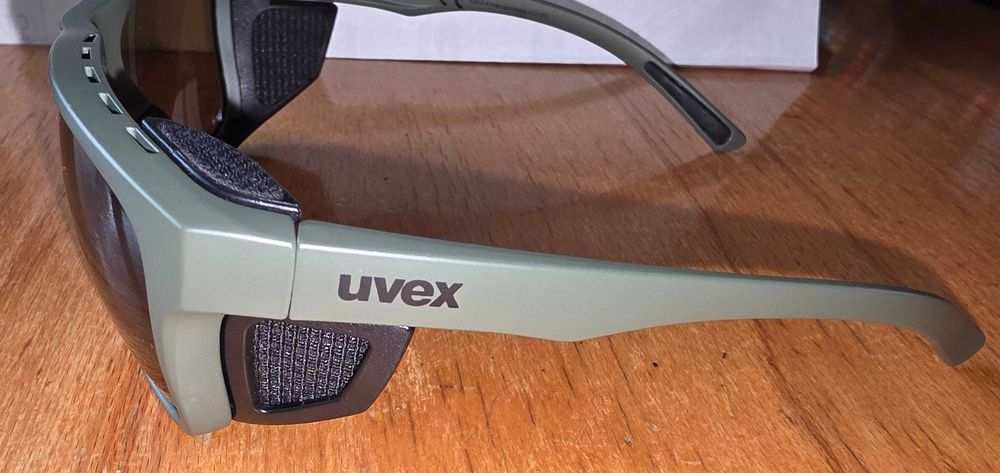 Нови слънчеви очила Uvex sportstyle 312 VPX Polarized - Тъмно зелени