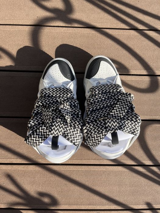 Lanvin Leather Curb Black&White