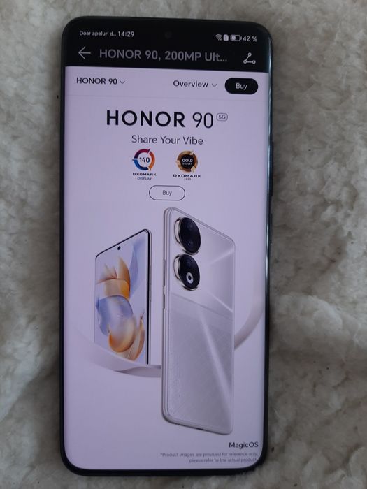 Honor 90 superb la cutie
