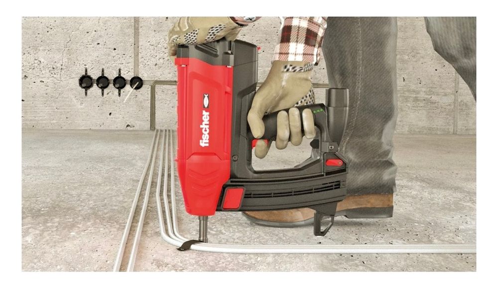 Fischer такер за директен монтаж за сухо строителство бетон метал