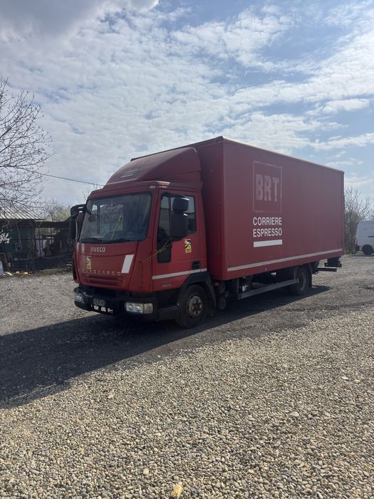 Iveco eurocago 75/18 cu lift recent adus italia