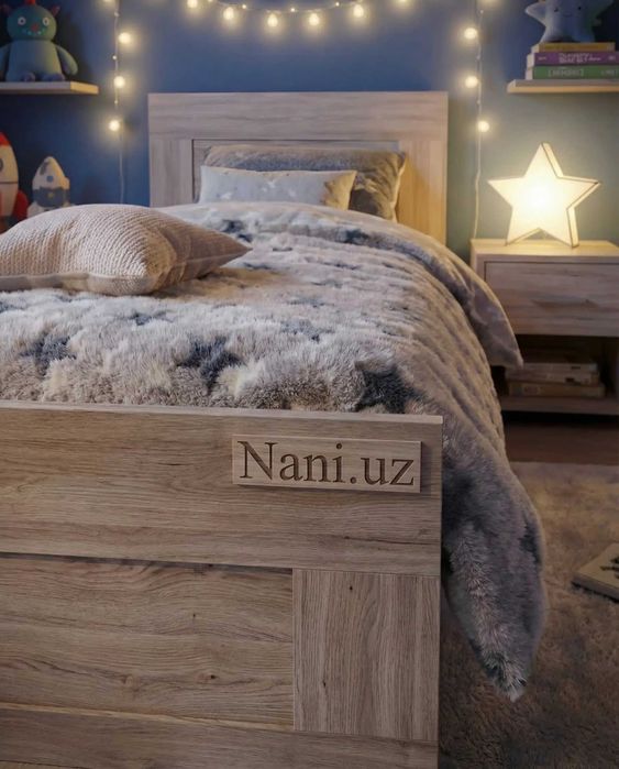 Детская кровать "SIRI" — безопасность и надёжность для сна.