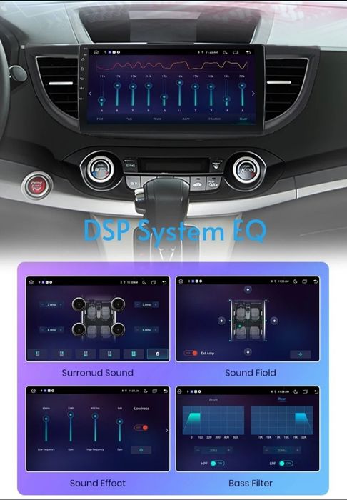Navigatie Android dedicata HONDA CRV (2012-2016).