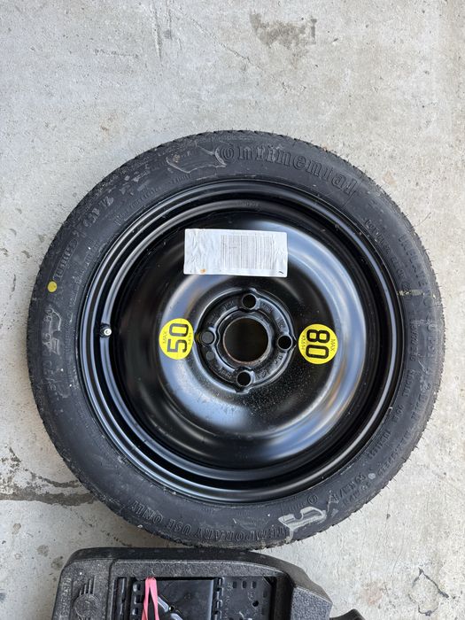Kit roata rezerva si cric Mini COOPER R56 R55  R57 R50 R53