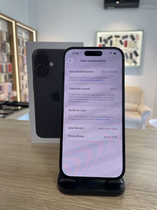 iPhone 16 128gb,100% |•| G Store Mobile