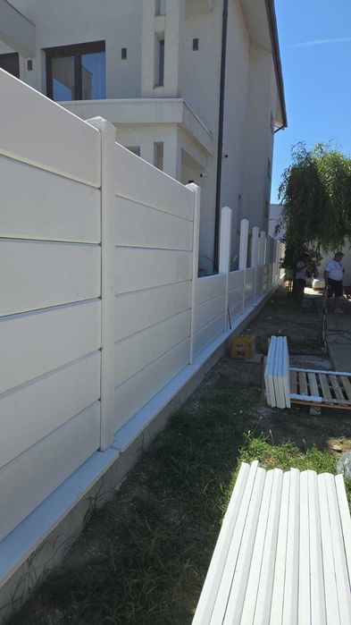 Garduri prefabricate + porți BOND personalizate | Beton și marmură
