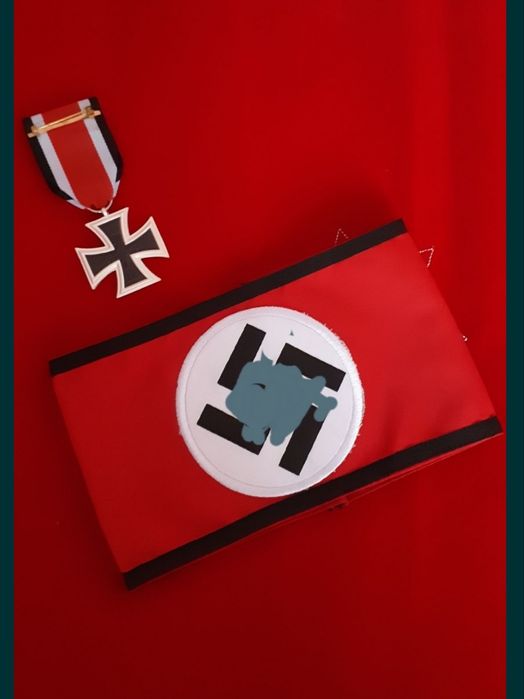 BANDEROLA mânecă ofițer german