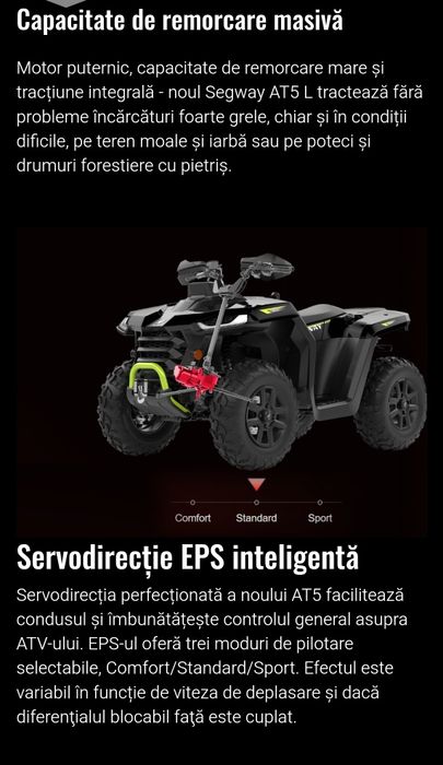 Atv Segway at 5 esp     nou imnatriculabil politie