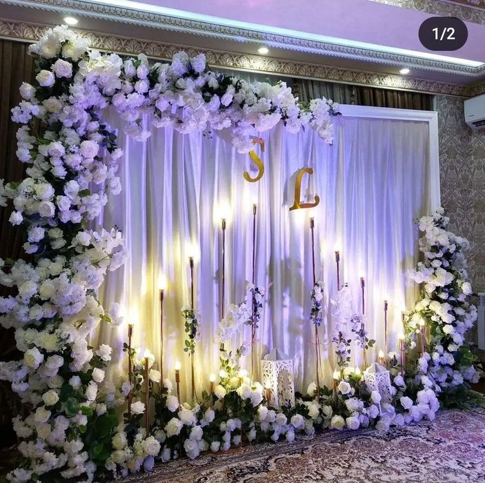 Оформление свадебных мероприятий и т.д